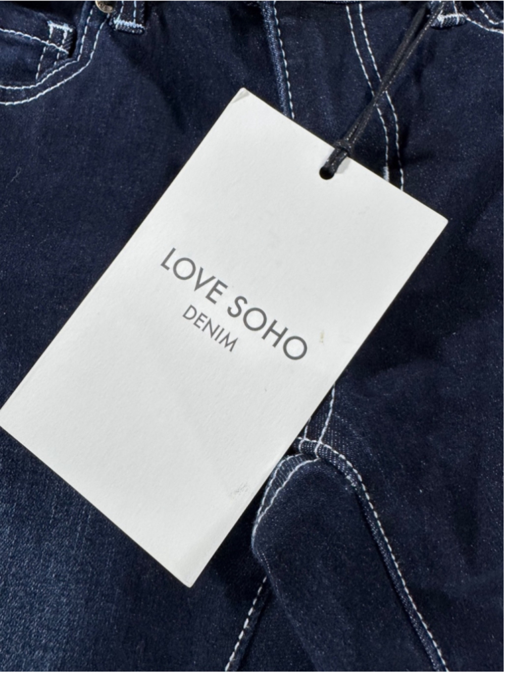 Love Soho Denim Low Rise Boot Cut Size 0 Jeans New With Tags - Picture 6 of 16